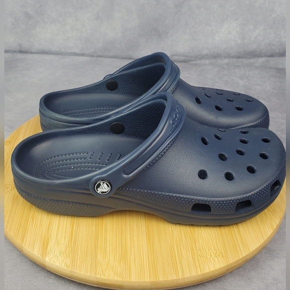 Crocs Classic navy‎ Blue Unisex Clog Size M 9 / W 11 - Picture 2 of 8